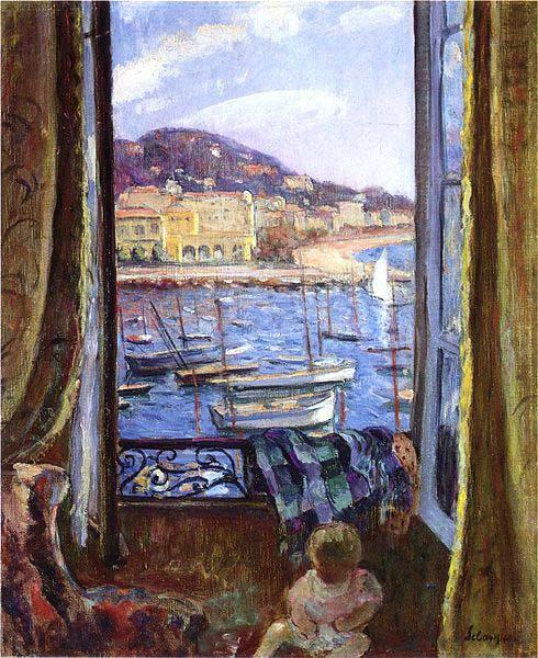 Henri Lebasque Prints The Quay at St Pierre in Cannes oil painting image